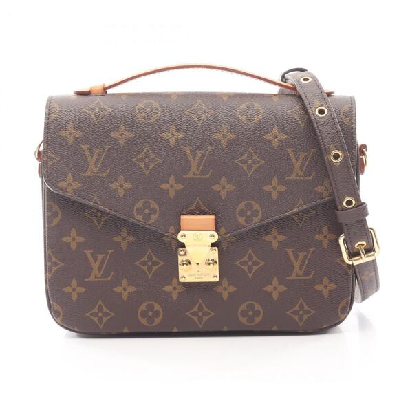 Louis Vuitton Metis MM Monogram Pochette Handbag in Coated Canvas and Leather... - Picture 1 of 9